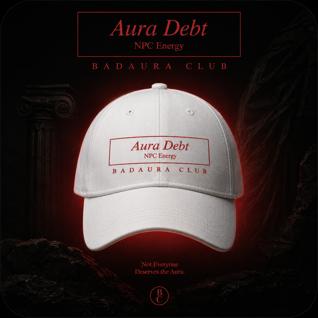 BADAURA Aura Debt Club Cap