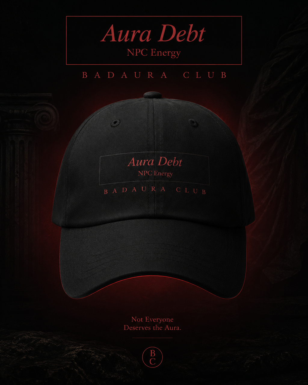 Casquette du club de la dette BADAURA Aura