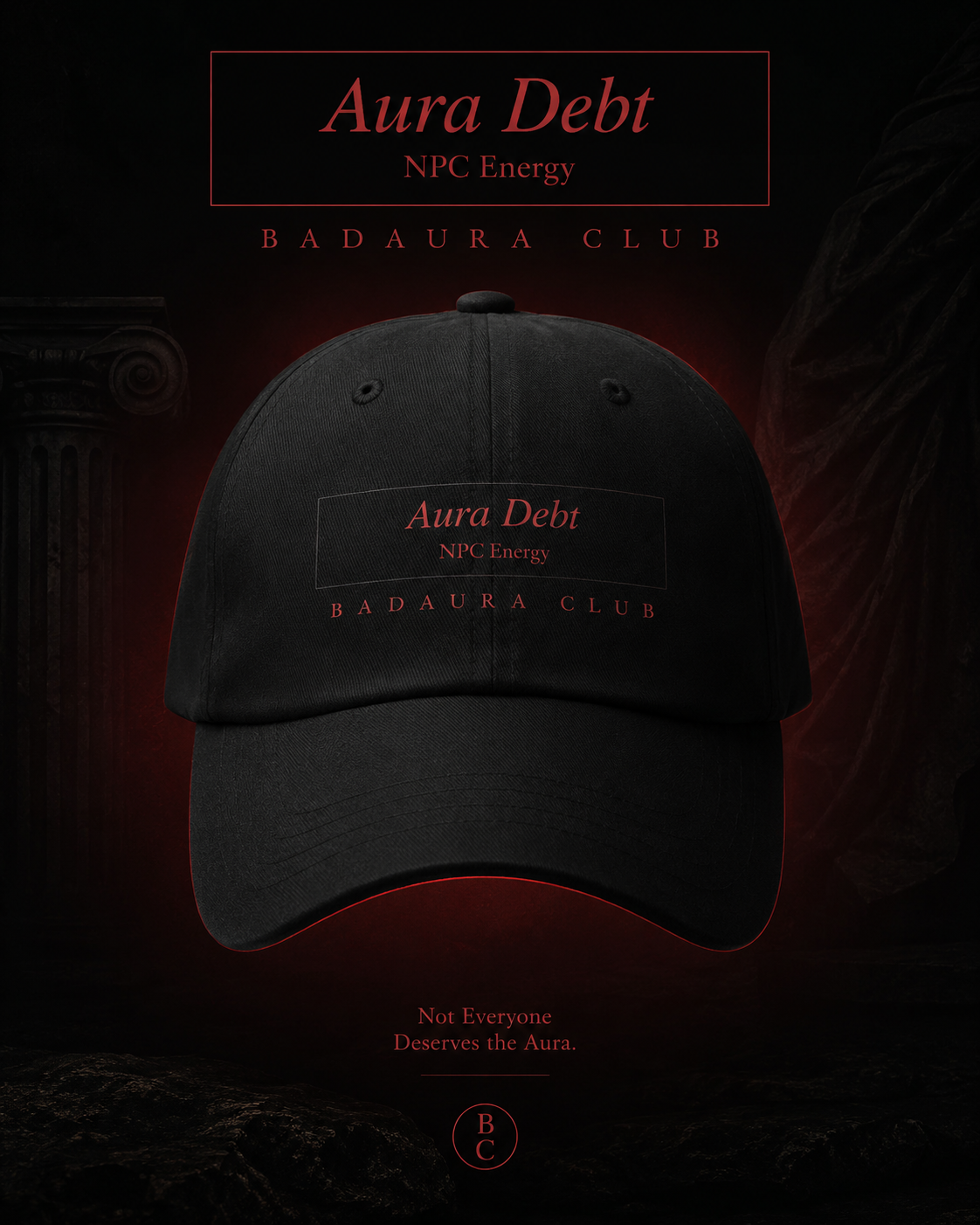 Casquette du club de la dette BADAURA Aura