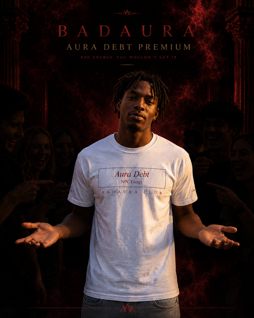 badaura auradebt t-shirt npc energy